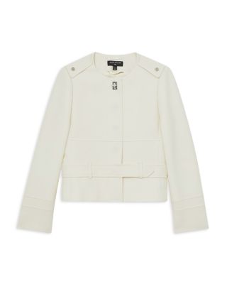 Athena Belted Wool Jacket