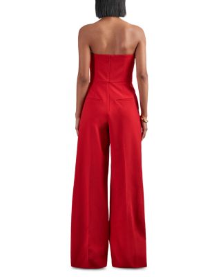 Structured Bandeau Jumpsuit