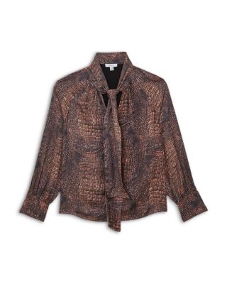 Naomi Animal Print Blouse