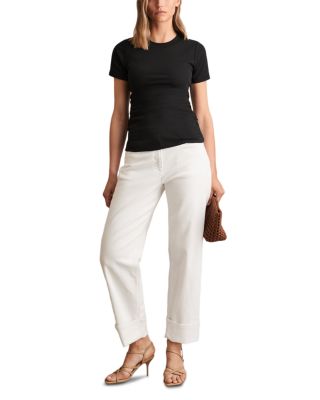 Tess Ribbed Crewneck Tee