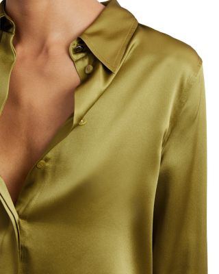 Ameira Silk Satin Shirt