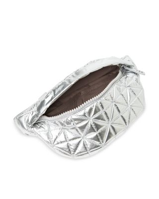 Vee Quilted Nylon Fanny Pack 