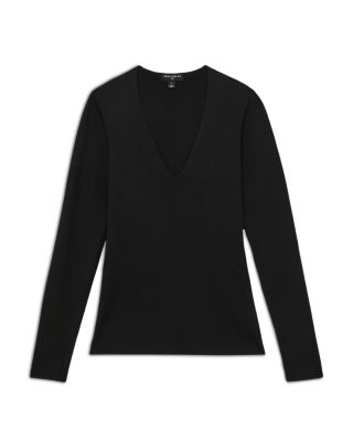 Maeve Silk Blend Long Sleeve Top