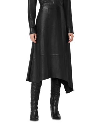 Gia Lea Leather Skirt