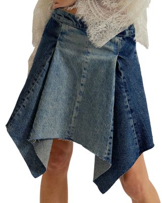 Wild River Denim Handkerchief Skirt