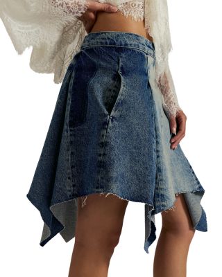 Wild River Denim Handkerchief Skirt