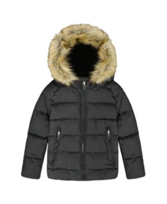 Unisex Kids Puffy Winter Jacket - Little Kid