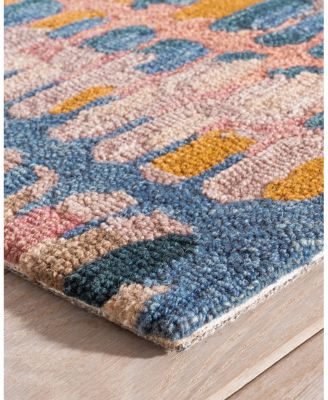 Dash  Albert by Annie Selke Paint Chip Wool DA1832 Area Rug, 6'0"x9'0"