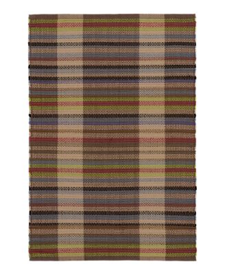 Dash  Albert by Annie Selke Swedish Rag Indoor/Outdoor RDB223 Runner, 2'6"x12'0"