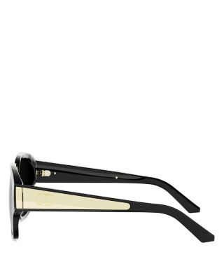  DiorGlow S2I Square Sunglasses, 54mm