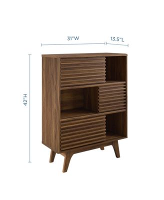 Render Three-Tier Display Storage Cabinet Stand