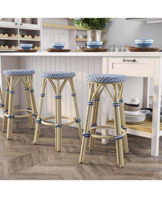 Kindry 26-inch Aluminum Outdoor Barstools, Set of 2