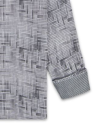 Berkley Long Sleeve Printed Woven Shirt