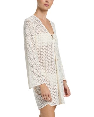 Stretch Lace Kaftan Cover-Up