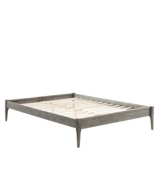 June Wood Platform Bed Frame