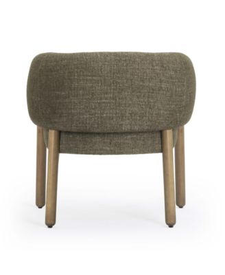 Foxy Performance Textured Fabric Accent Chair