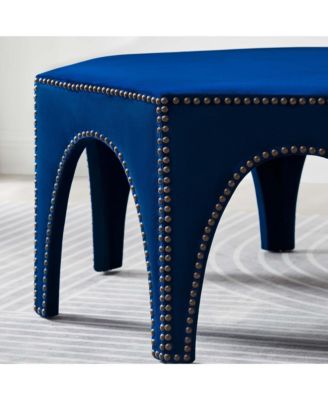 Victory Performance Velvet Ottoman