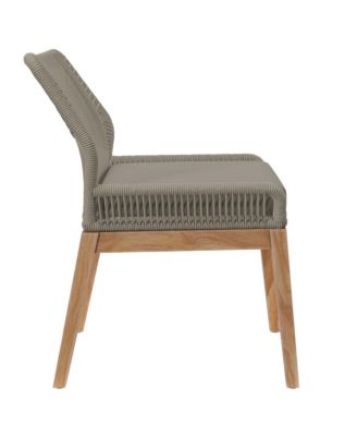 Wellspring Outdoor Patio Teak Wood Dining Chair