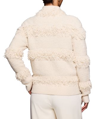 Placed Fringe Jacket