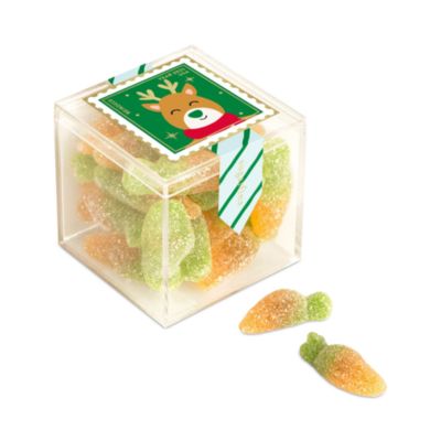 Reindeer Carrots Candy Cubes, Set of 4