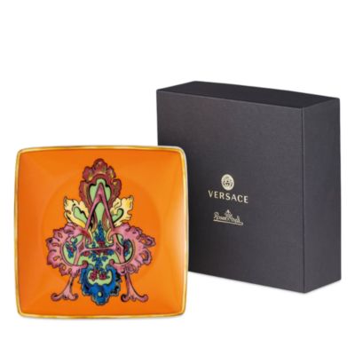 Versace Holiday Alphabet Canape Dish | Bloomingdale's