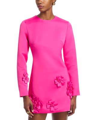 Aliza Long Sleeve Petal Mini Dress