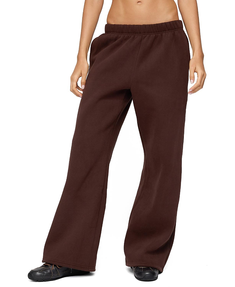 Edikted Sweatpants In Brown