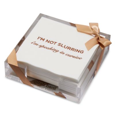 Speaking in Cursive Hostess Set