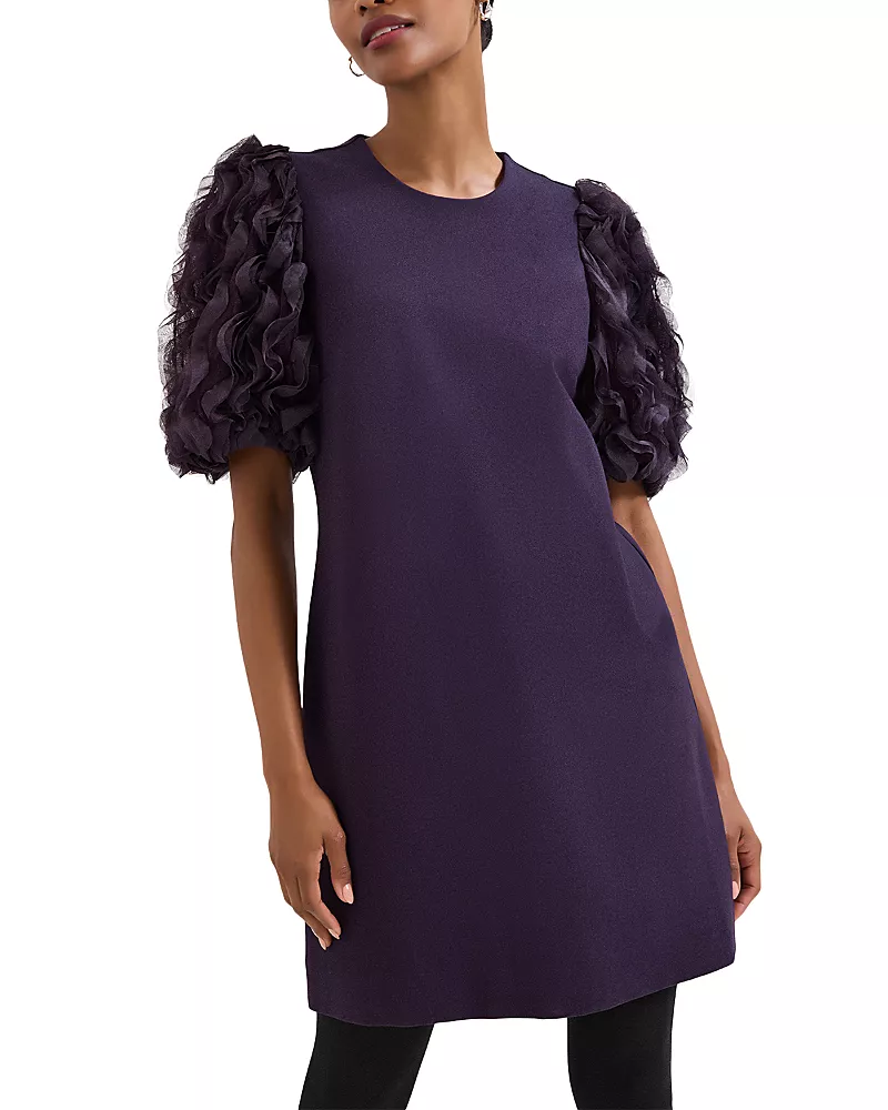Phase Eight Aida Puff Sleeve Dress