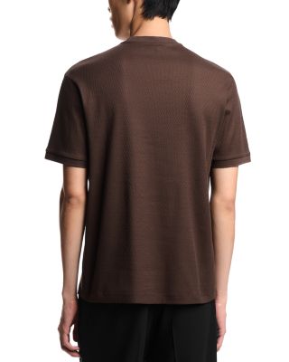 Jacquard Cotton Jersey Tee