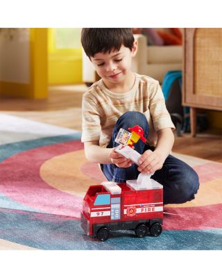 Fire Station Magnetic Construction Set, 50 Piece - Ages 3+