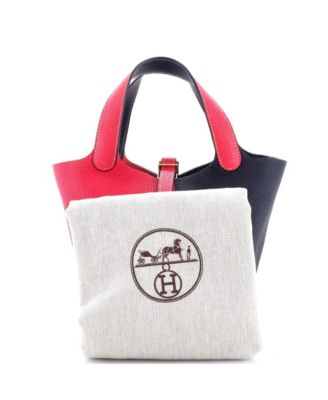 PM Casaque Picotin Lock Bag Clemence