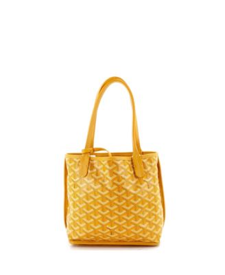 Mini Anjou Reversible Tote Coated Canvas