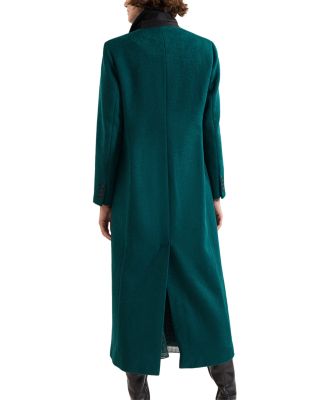 Lydia Long Wool Blend Coat