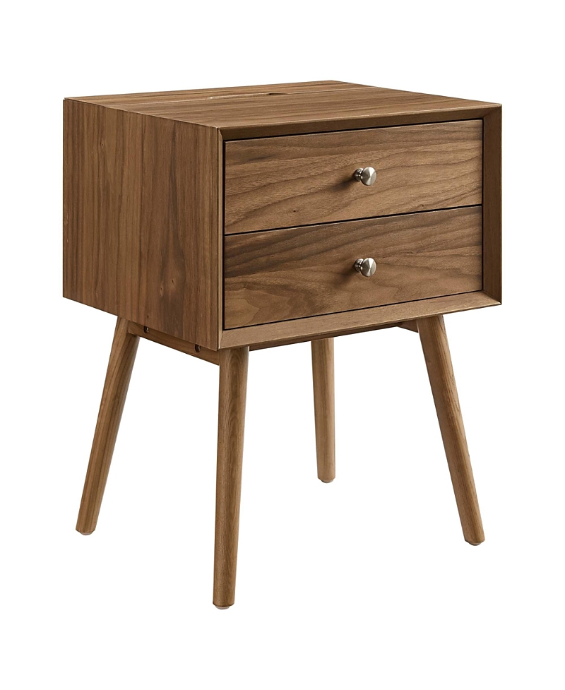 Photos - Bedroom Set Modway Ember Wood Nightstand With Usb Ports 5E-861A-E6CA6C68065A