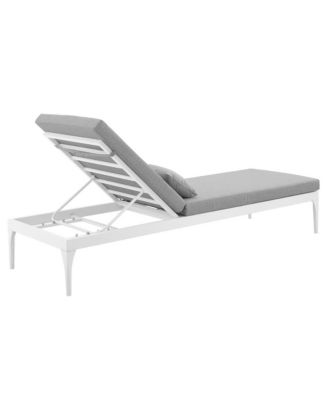 Perspective Cushion Outdoor Patio Chaise Lounge Chair