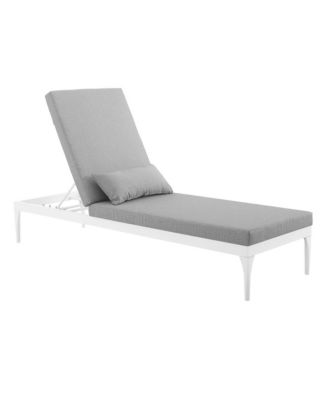 Perspective Cushion Outdoor Patio Chaise Lounge Chair