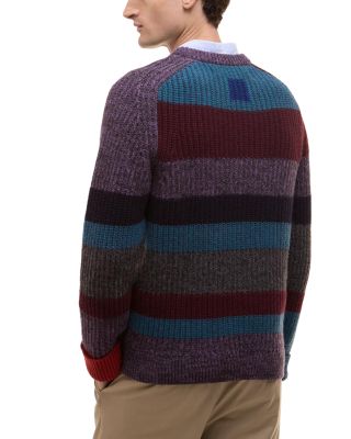 x Paul Smith Multi Striped Crewneck Sweater