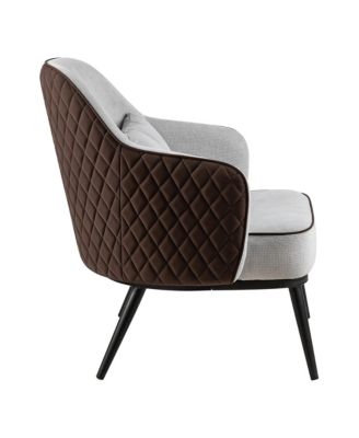Watson Faux Leather Wingback Accent Chair