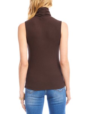 Ribbed Turtleneck Tank