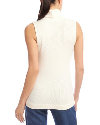 Ribbed Turtleneck Tank