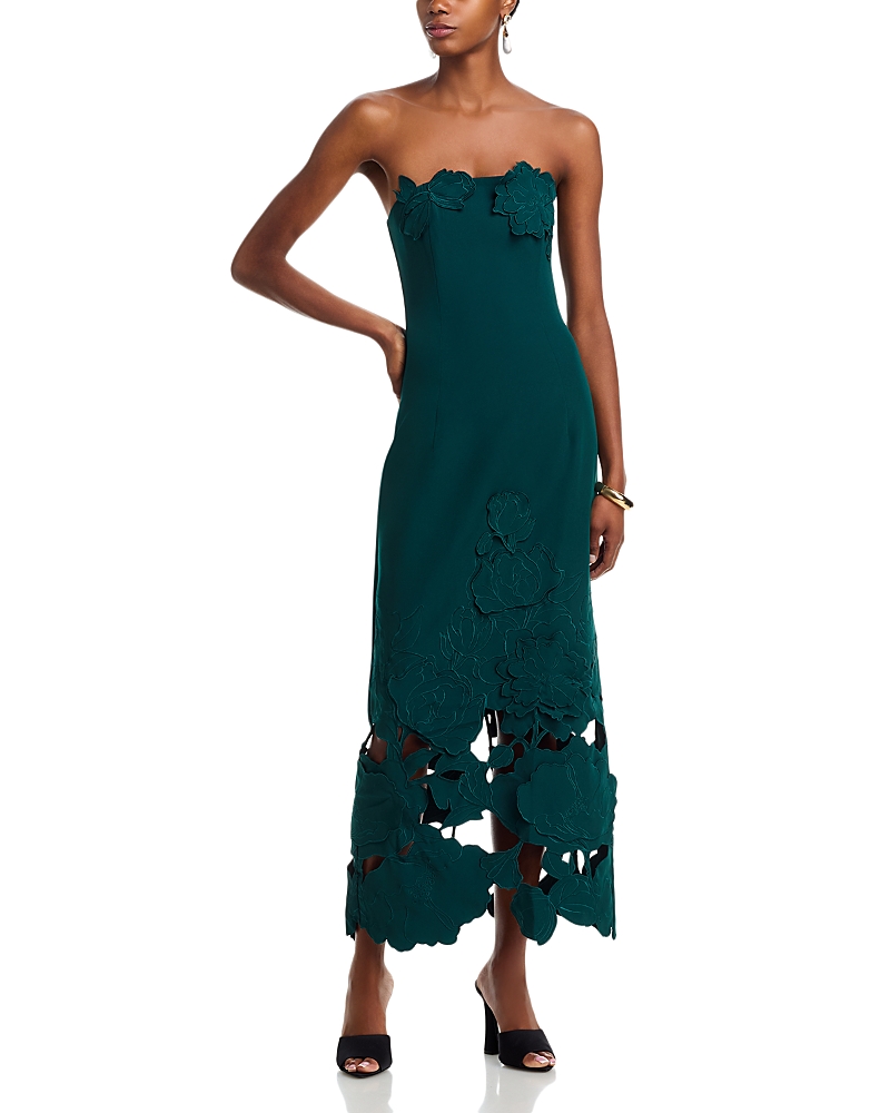 Leo Lin Rayna Maxi Dress In Green