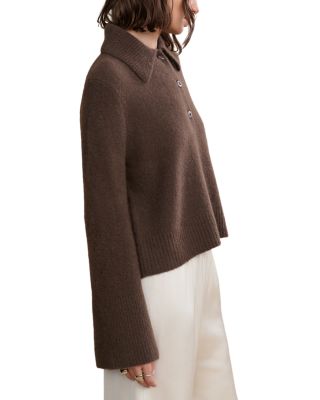 Cashmere Stevie Polo Sweater