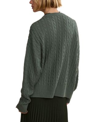 Nell V Neck Wool Cashmere Sweater