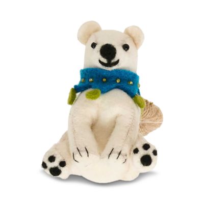 Berry & Thread North Pole Animal Napkin Ring, Assorted, Set of 4