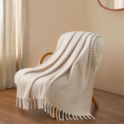 Bayle Faux Mohair Throw Blanket