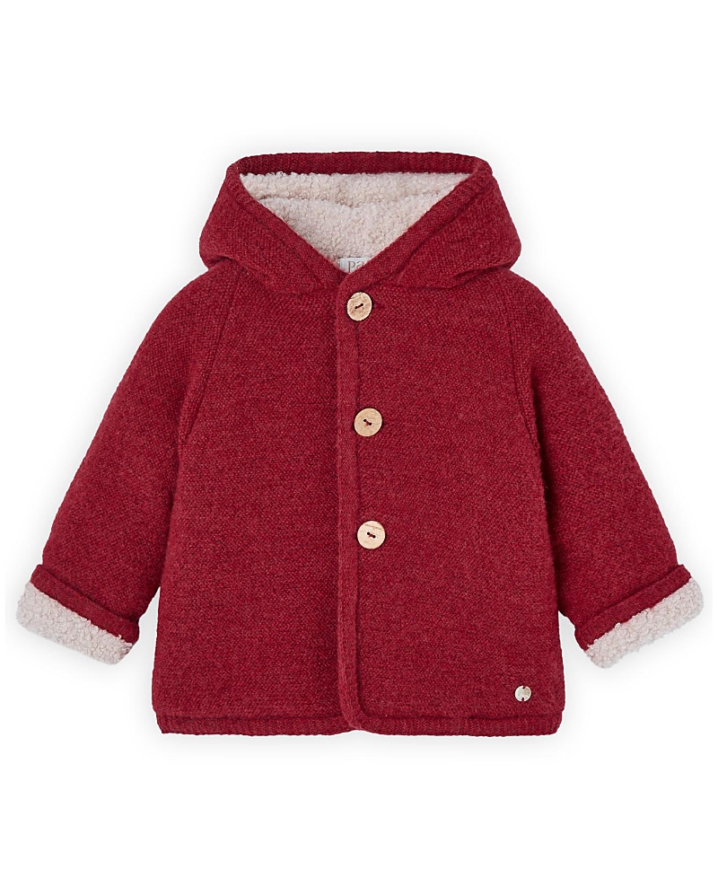 Paz Rodriguez Unisex Acebo Coat - Baby In Red