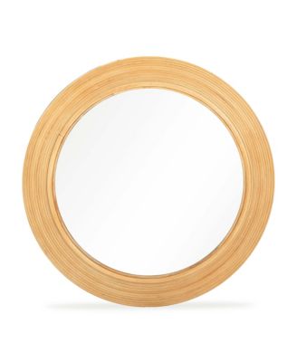 Tanya Rattan Round Wall Mirror