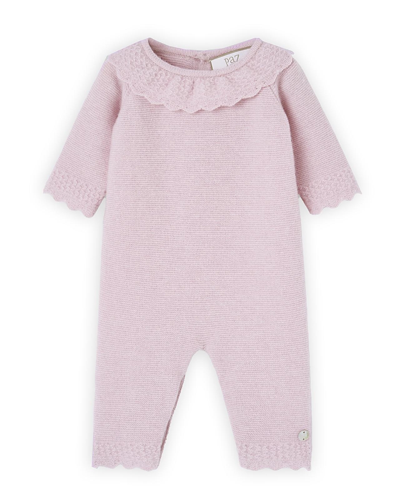 Paz Rodriguez Unisex Essentia Oi 25-26 Romper In Pink