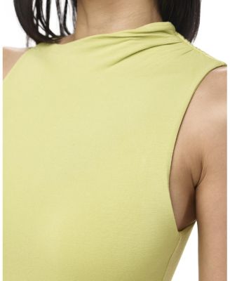 Smooth Sleeveless A-Line Maxi Dress